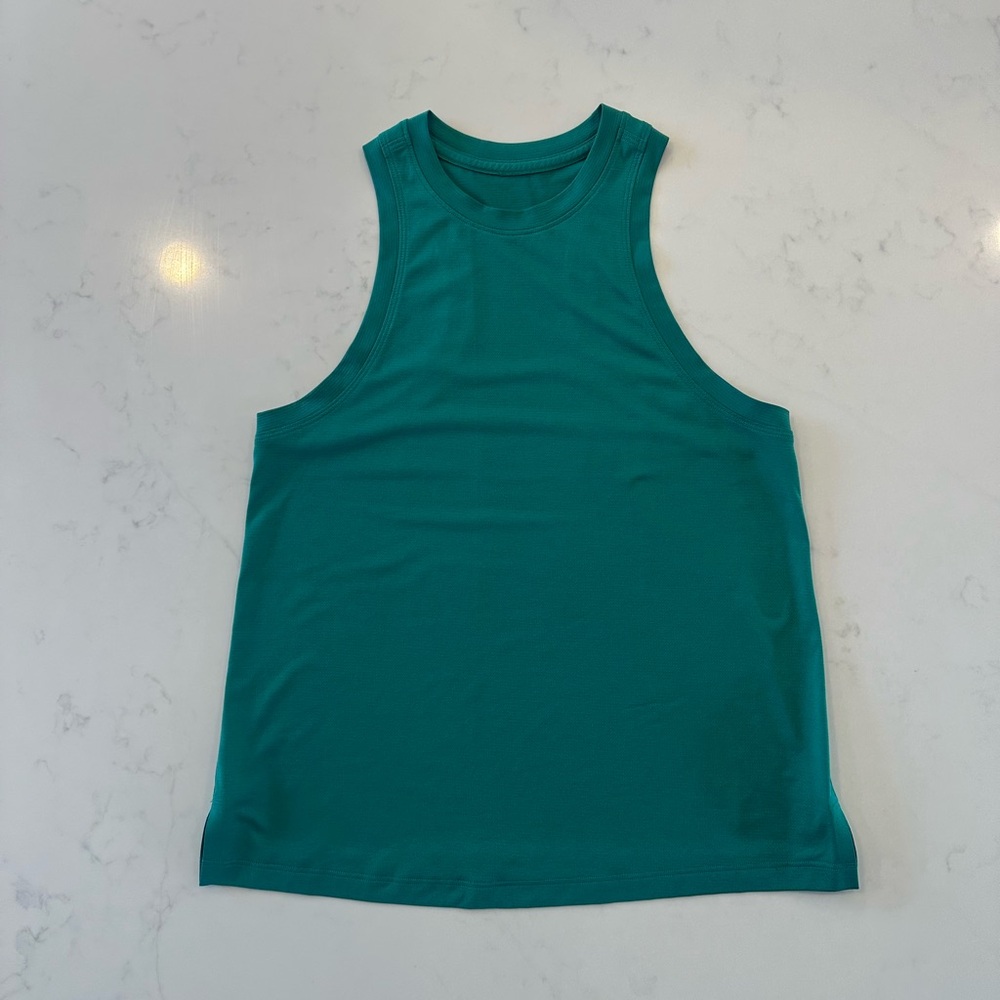 lululemon athletica Racerback Tank Top, Cascadia Green, Size 4
